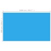 VidaXL Rectangular Pool Cover 393.7 in.x236.2 in. PE Blue - 4 of 4