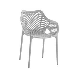 Meridian Furniture,Mykonos Outdoor Patio Dining Chair, Set of 4 - 1 of 4