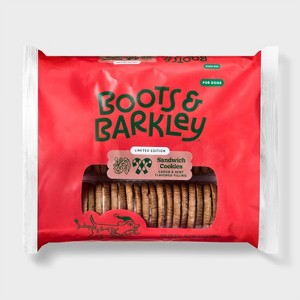 Biscuit Sandwich Carob Flavor Dog Treats - Boots & Barkley™ 11.8oz - 1 of 3