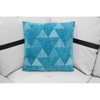 DOMETOUR 17.5" Multicolor Square Flannelette Pillow - 2 of 4