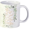 Dicksons How Great Thou Art Green Foliage 11 ounce Ceramic Novelty Coffee Mug Cup - 2 of 2