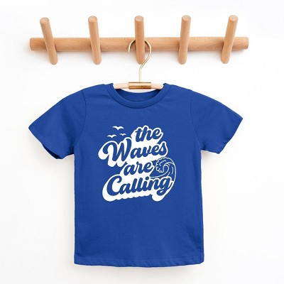 The Juniper Shop The Waves Are Calling Toddler Short Sleeve Tee