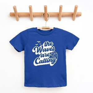 The Juniper Shop The Waves Are Calling Toddler Short Sleeve Tee - 1 of 2