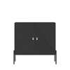 NicBex Accent Sideboard Buffet Cabinet Modern Style Storage Cabinet with 3 Doors Cabinet with Stable Frame Kitchen Pantry for Dining Room - 3 of 4