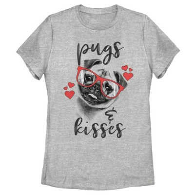 Women's Lost Gods Pugs and Kisses T-Shirt