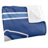 Eastern Illinois University Primary Logo Silky Touch Blanket White 50x60 - 3 of 4