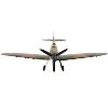 Supermarine Spitfire Mk.1a Fighter Aircraft British Royal Air Force "Air Power Series" 1/48 Diecast Model by Hobby Master - 3 of 4