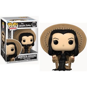 Funko POP! Deluxe: TV: The Addams Family – Morticia Addams in Chair Vinyl Figure #1550 #81207 - 1 of 4