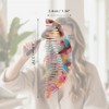 Unique Bargains Half Round Hair Comb with Hole 1 Pc - 2 of 4
