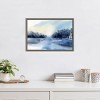 Amanti Art Winter River by Katrina Pete Canvas Wall Art Print Framed 23 x 16-in. - 4 of 4
