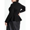 ELOQUII Women's Plus Size Peplum Sweater - 3 of 4