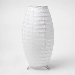 Paper Table Lamp White (Lamp Only) - Room Essentials