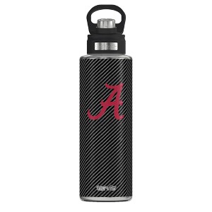 NCAA Alabama Crimson Tide Carbon Fiber Wide Mouth Water Bottle - 40oz - 1 of 3