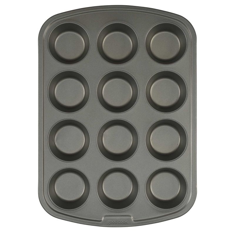 GoodCook Ready Nonstick 12 Cup Muffin Pan, 1 of 9