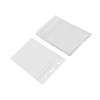 Unique Bargains Vertical Clear Plastic Self Zip ID Card Name Business Badge Holders Case 5 Pcs - 3 of 4