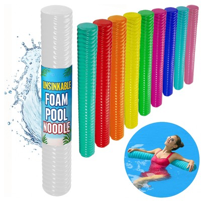 California Sun Deluxe Unsinkable Ultra Soft Foam Cushion Pool Noodle