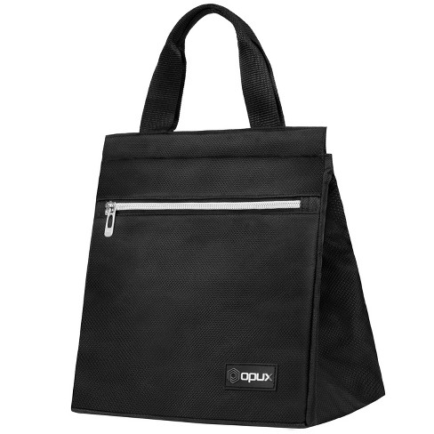 Opux Insulated Lunch Box Men Women, Large Soft Cooler Bag Work School  Picnic, Leakproof Tote Shoulder Strap Kid Adult (black, Medium) : Target