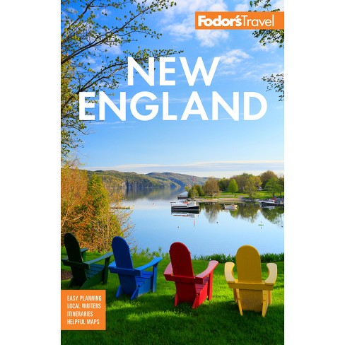 Fodor's New England - (Full-Color Travel Guide) 35th Edition by Fodor's  Travel Guides (Paperback)