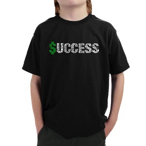 LA Pop Art Boy's Word Art T-shirt - Success - 1 of 4