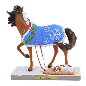 Trail Of Painted Ponies 7.5 Inch Snow Ready Grace Mckenney Artist Figurines - 1 of 3