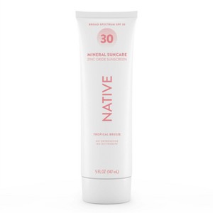 Native Mineral Sunscreen - Tropical Breeze - SPF 30 - 5 fl oz - 1 of 4