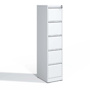 Kumasinova 2/3/4/5-Drawer Metal Vertical File Cabinet with Lock,Space-Saving Filing Cabinet for A4/Legal/Letter Size File for Office&Home - 1 of 4