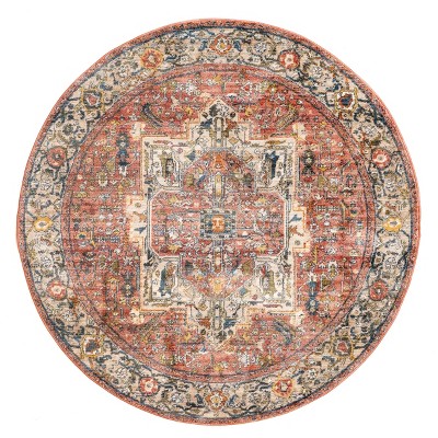 Nuloom Harriet Vintage Medallion Fringe Indoor Area Rug