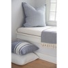 Cotton Herringbone Throw with Tassels 55x75 - Anaya - 3 of 4