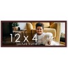 PosterPalooza | Panoramic Minimalist Brown Picture Frame - UV Acrylic, Foam Board Backing, Hanging Hardware - 2 of 4