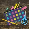 Peeps Rainbow Peeps Pattern Makeup Cosmetic Bag Organizer Pouch - 2 of 4