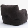NicBex Soft Teddy Fabric Bean Bag Chair,High Density Memory Foam Filled Lazy Sofa Chair for Adults,Fluffy Lounge Seat with 250lbs Max - 4 of 4