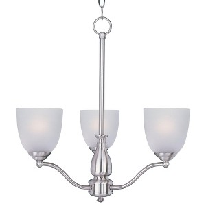 Maxim Lighting Stefan 3 - Light Chandelier in  Satin Nickel - 1 of 1
