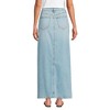 Lands' End Women's Soft Denim Maxi Skirt - 2 of 3