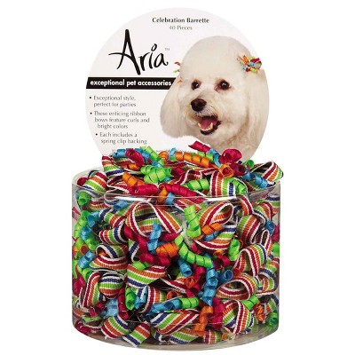 Aria Celebration Barrettes Canister 40 pieces