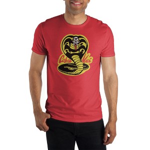Bioworld Cobra Kai Logo  Short Sleeve Graphic Tee - 1 of 3