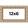PosterPalooza | 12x6 Modern Bamboo Picture Frame, UV Acrylic, 5 Finishes - 2 of 4