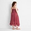 Women's Sleeveless Flutter Hem Maxi Dress - Future Collective - 2 of 3