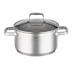 Rosle Charm Series High Casserole Pot with Tempered Glass Lid (9.4 in.) - 1 of 3