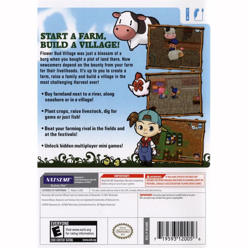 Harvest Moon: Magical Melody - Nintendo Wii, 2 of 7