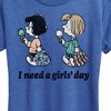 Women's - Peanuts - I Need A Girls Day Short Sleeve Graphic T-Shirt - 2 of 4