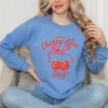 Simply Sage Market Women's Graphic Sweatshirt Coquette Cherry Nice Day - 2 of 3