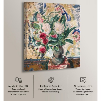 Alfred Henry Maurer Vintage Floral Canvas Wall Art, 20" x 24"