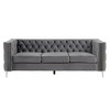 85 in. Square Arm 3-Seater Removable Cushions Sofa - Morden Fort - 2 of 4