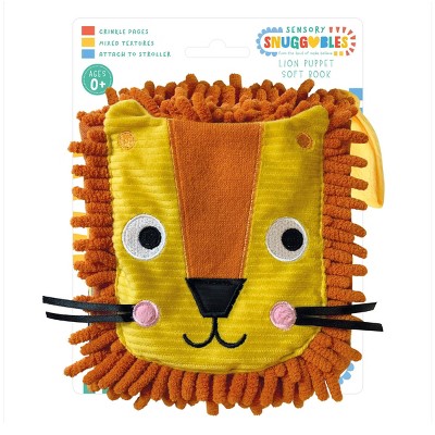 Make Believe Ideas Lion Hand Puppet Soft Cloth Book