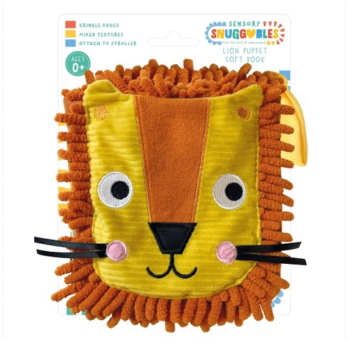 Make Believe Ideas Lion Hand Puppet Soft Cloth Book : Target