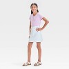 Girls' Denim Skirt - Cat & Jack™ White - 3 of 3
