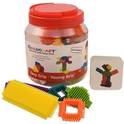 Childcraft Young Manipulative Brix, Assorted Colors, Set of 18