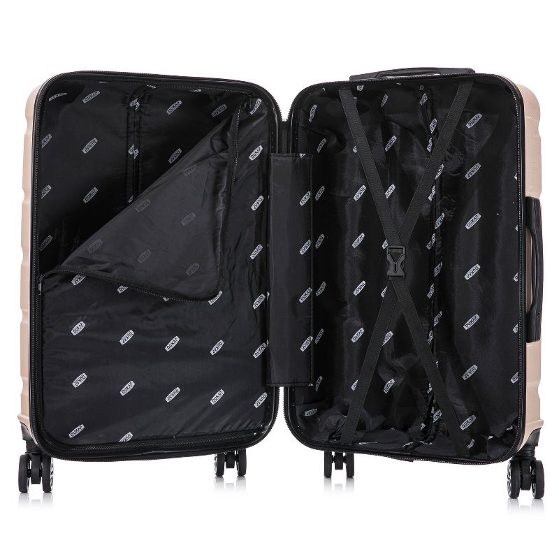 DUKAP Sense 3pc Lightweight Hardside Spinner Luggage Set, 5 of 16