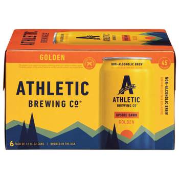 Athletic Brewing Company Upside Dawn NA Golden Ale - 6pk/12 fl oz Cans