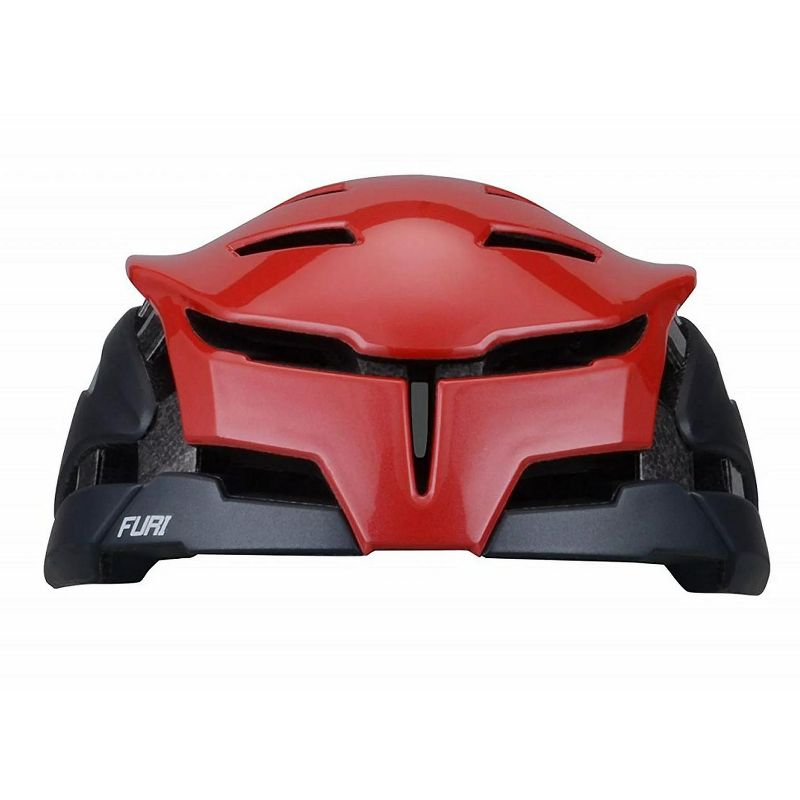Now FURI - Adult Aerodynamic Bicycle Helmet Red/Black Matte S/M, 2 of 4